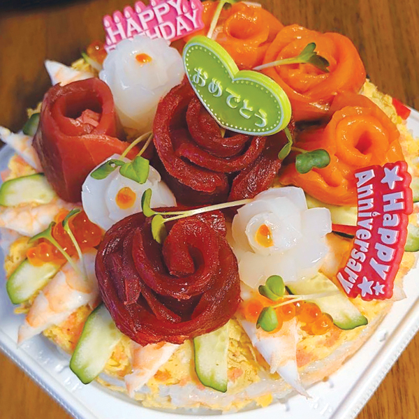 バースデー寿司